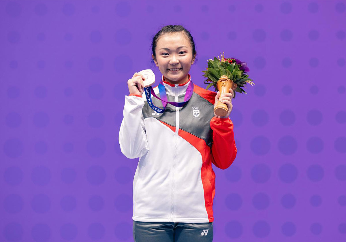 Congratulations to Li Ling Kimberly ONG won the bronze medal of Women's Changquan at the 19th Asian Games Hangzhou